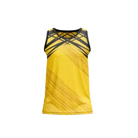 Yellow Point Shoot Sleeveless front