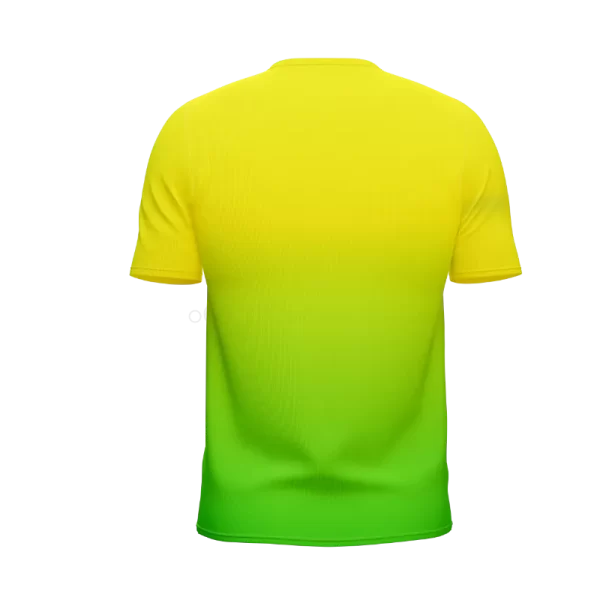 Brazil Football Inspired Jersey back