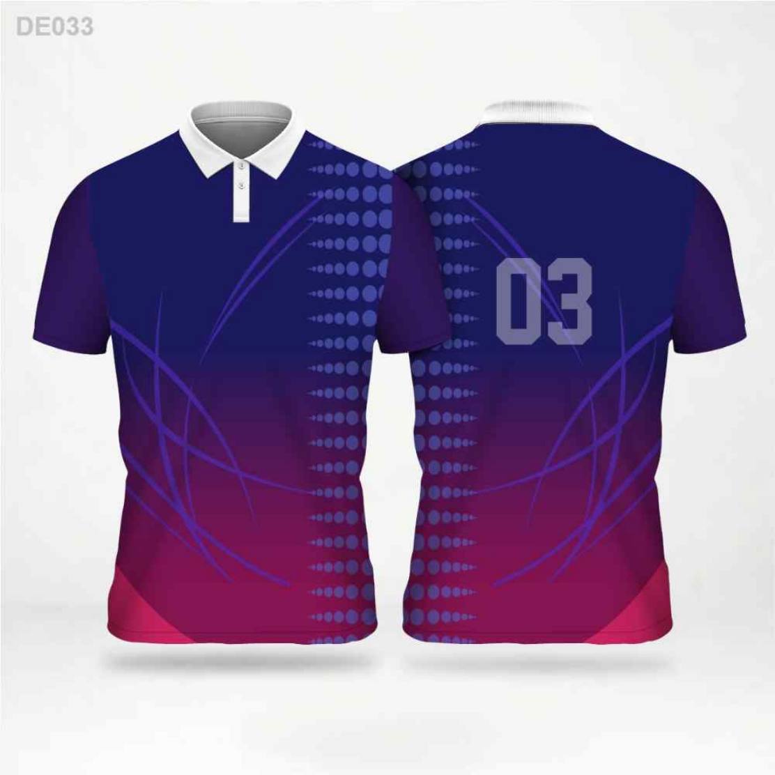 Jersey design pattern A-20 — indicative, can be produced for cricket, football or basketball