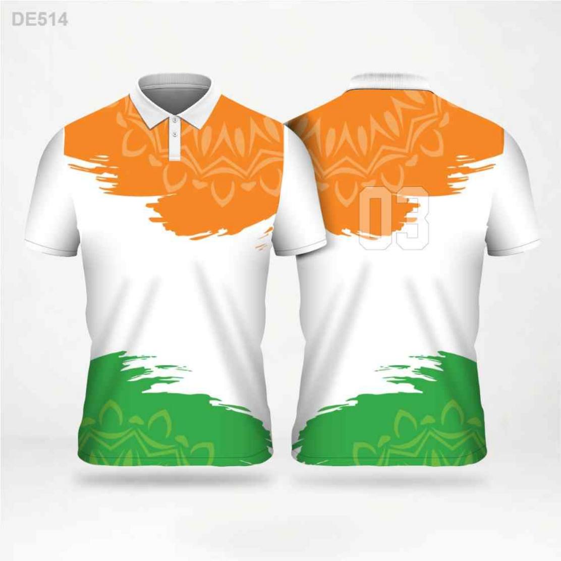 Jersey design pattern B-02 — indicative, can be produced for cricket, football or basketball