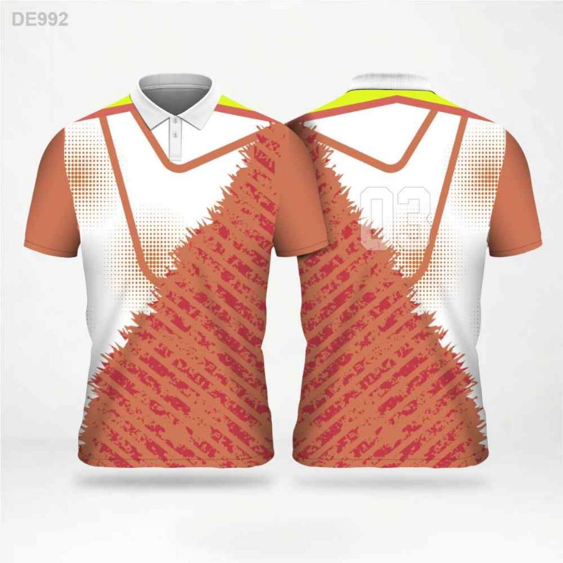 Jersey design pattern B-07 — indicative, can be produced for cricket, football or basketball