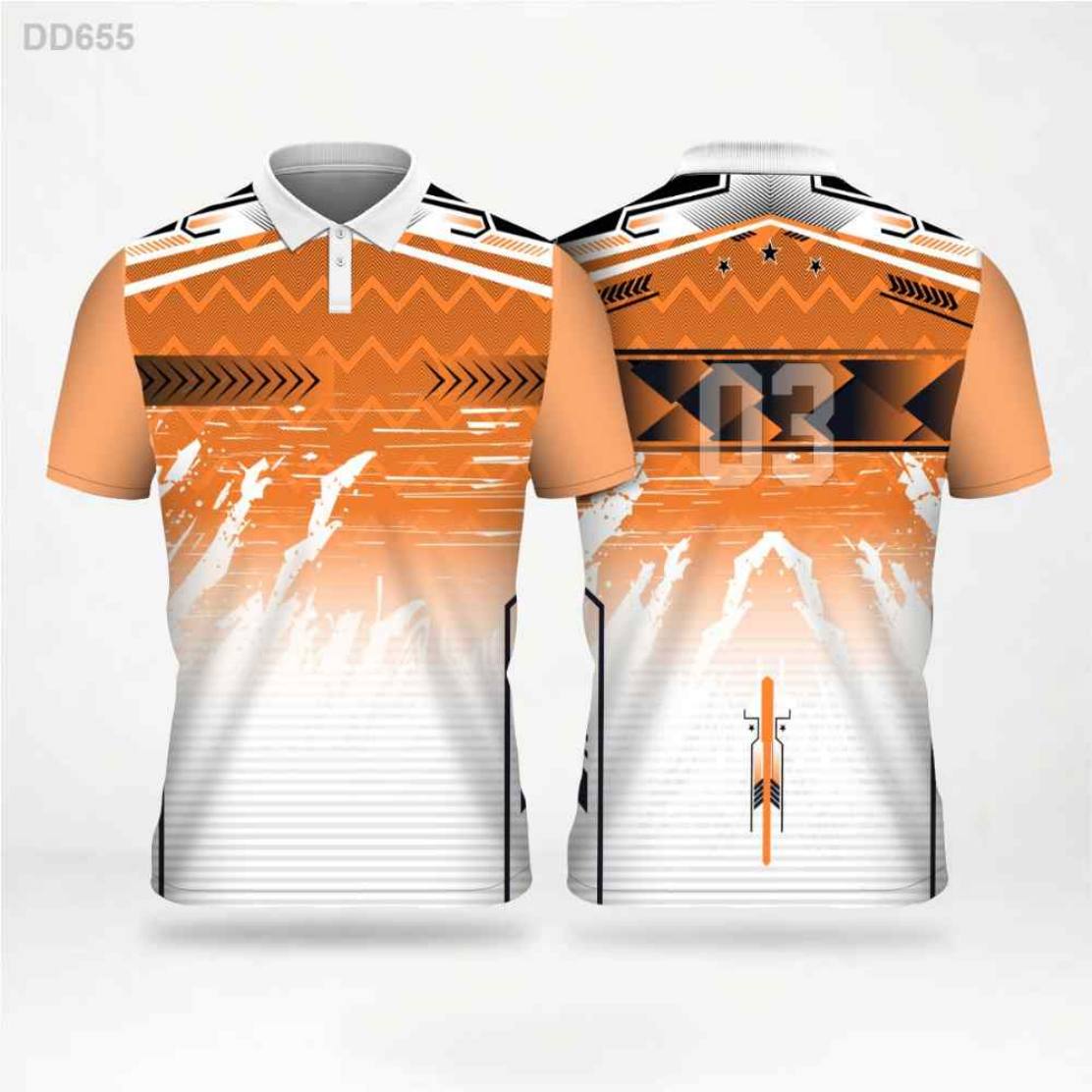 Jersey design pattern B-17 — indicative, can be produced for cricket, football or basketball