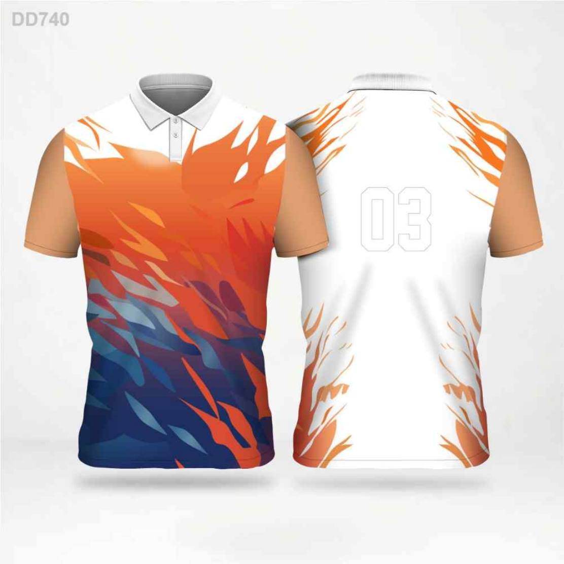 Jersey design pattern B-18 — indicative, can be produced for cricket, football or basketball