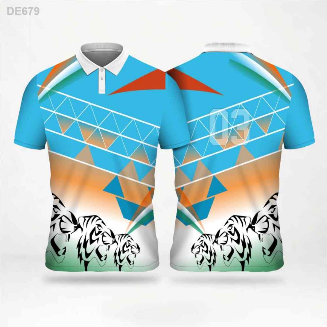 Jersey design pattern C-04 — indicative, can be produced for cricket, football or basketball