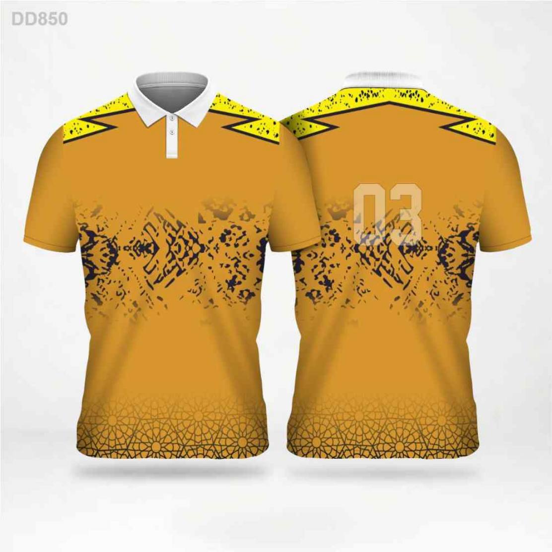 Jersey design pattern C-19 — indicative, can be produced for cricket, football or basketball