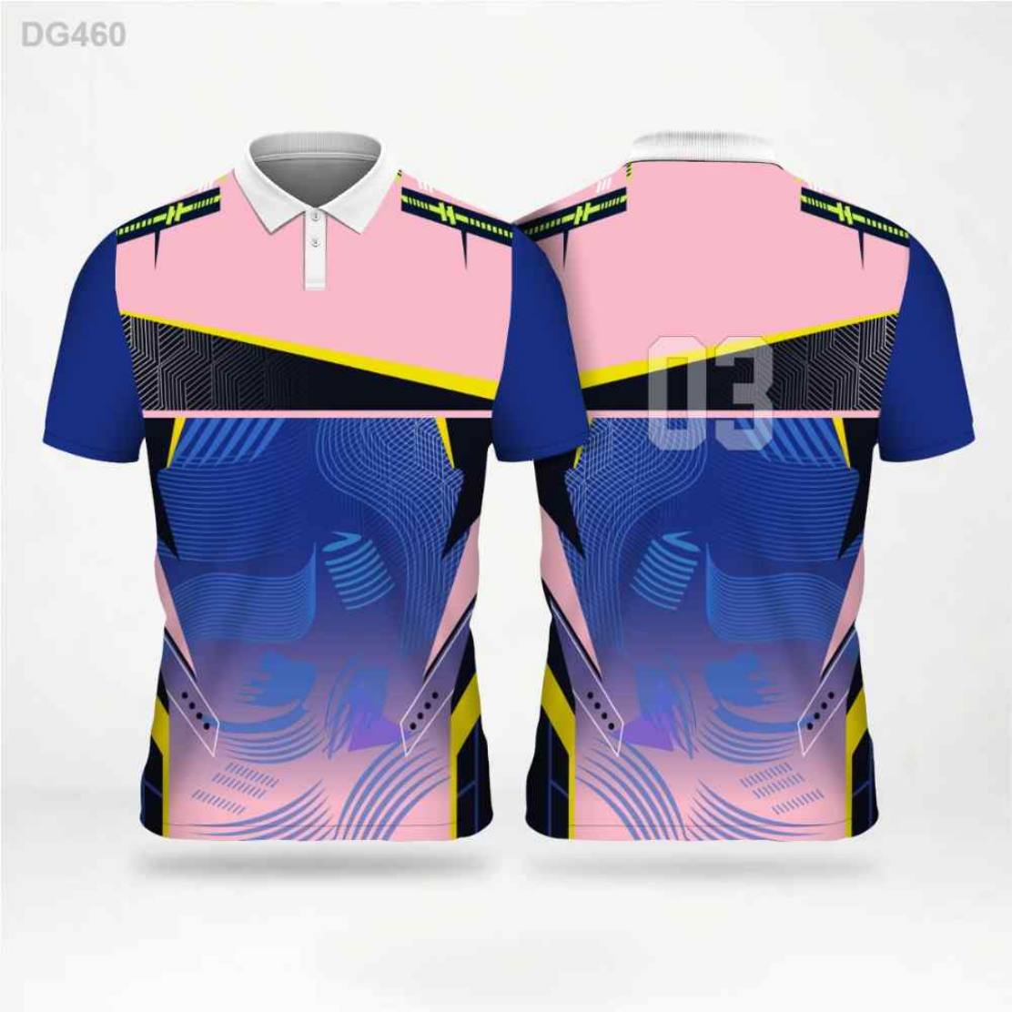 Jersey design pattern D-12 — indicative, can be produced for cricket, football or basketball