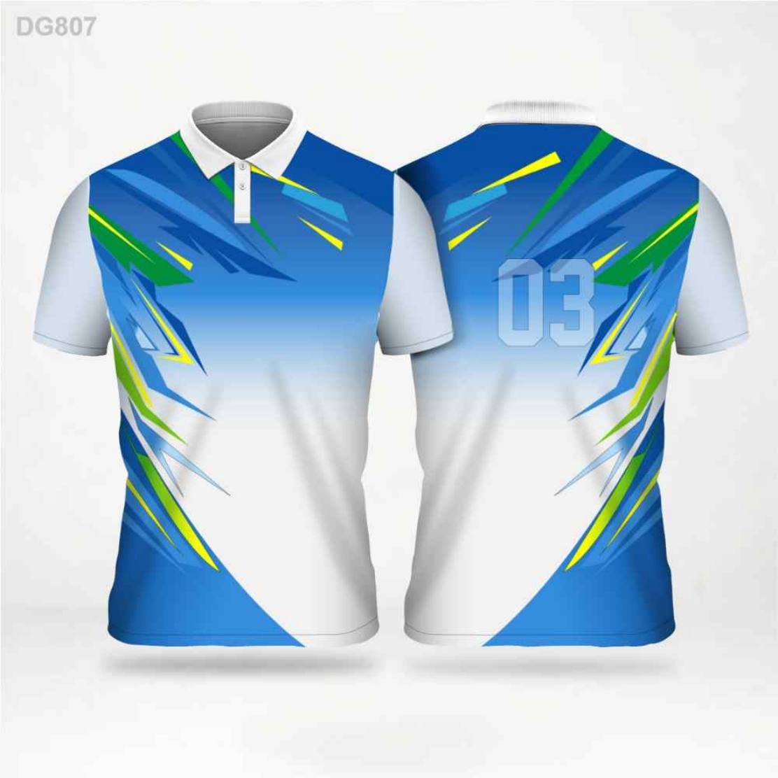 Jersey design pattern D-16 — indicative, can be produced for cricket, football or basketball