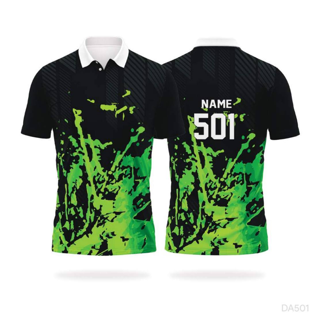 Jersey design pattern E-01 — indicative, can be produced for cricket, football or basketball