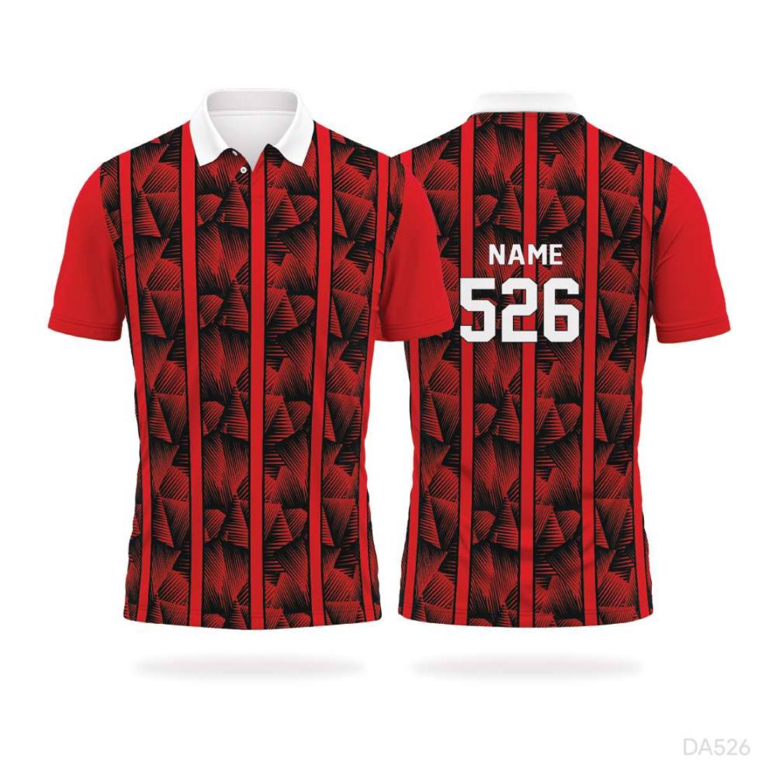 Jersey design pattern E-02 — indicative, can be produced for cricket, football or basketball