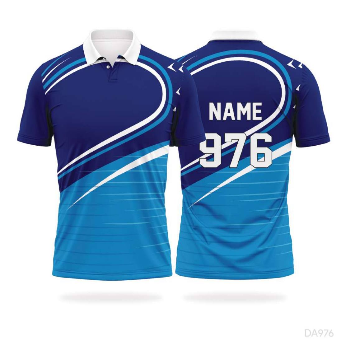 Jersey design pattern E-20 — indicative, can be produced for cricket, football or basketball