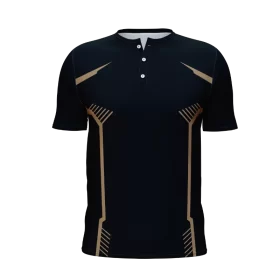 Gold Pro Football Jersey front